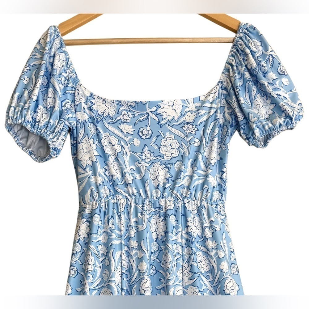 SMITH & QUINN Flowy Stretchy Floral Romantic Feminine Elizabeth Maxi Dress Sz XS - Picture 10 of 11